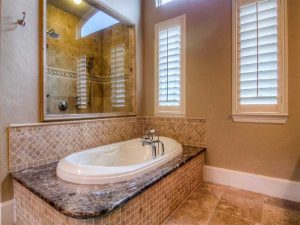 Master bath by Providential Builders